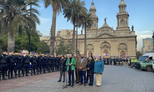 “Destacamento Santiago Seguro”, el grupo de seguridad que protegerá los principales paseos del Casco Histórico de la ciudad